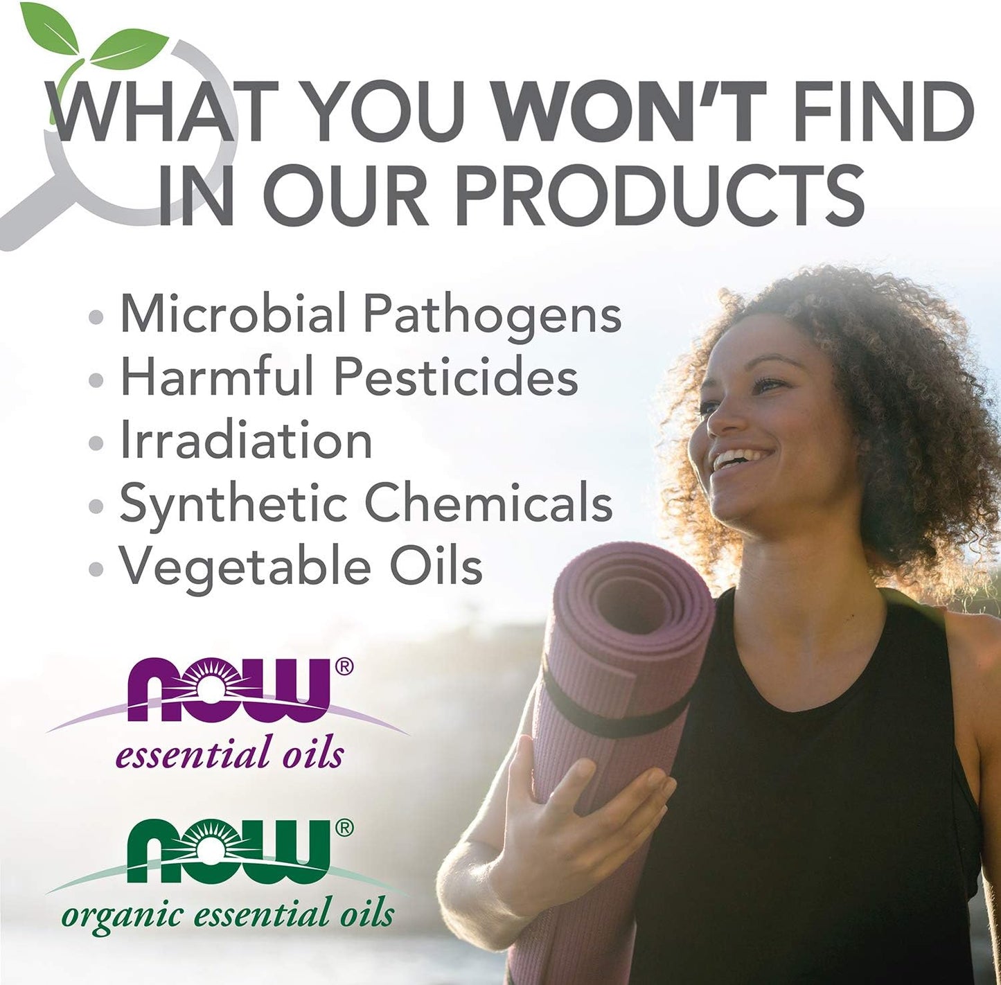 NOW Essential Oils, Metal Touch Ultrasonic Aromatherapy Oil Diffuser, Extremely Quiet and Heat Free, Color Changing LED